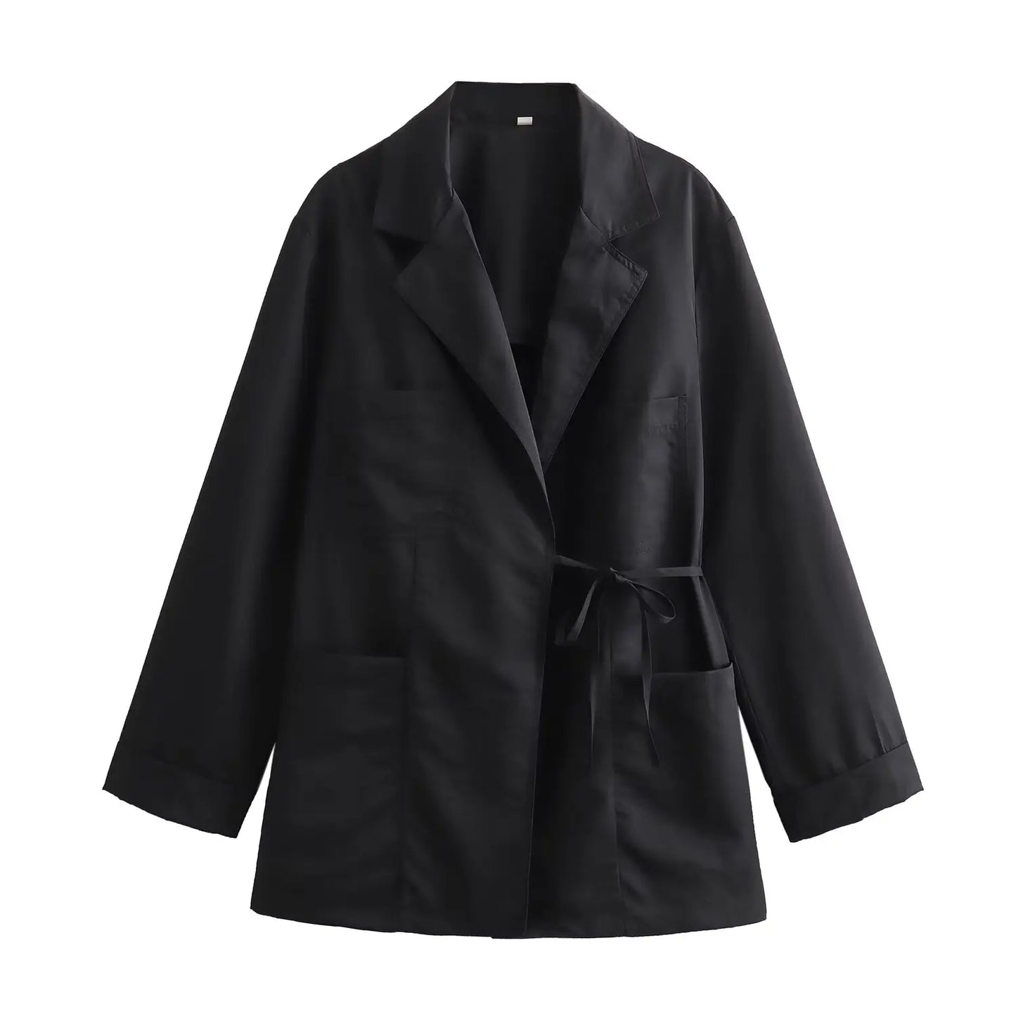 Women's New Coat Minimalist Pocket