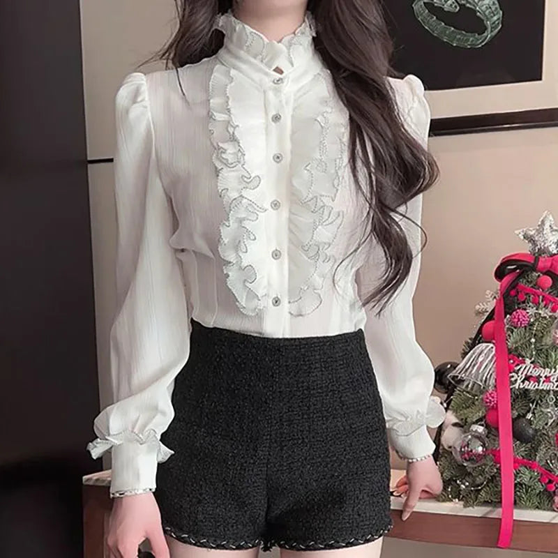 Vintage Victorian Lace Shirt